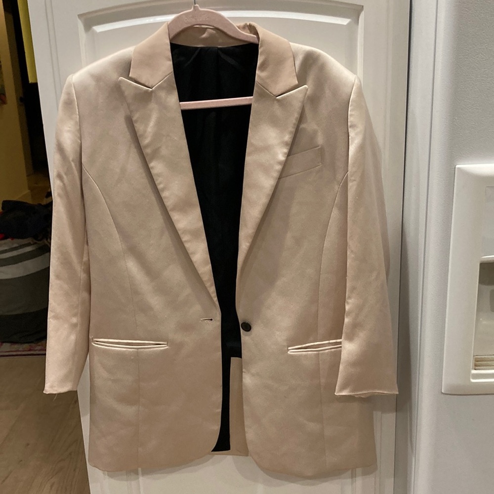 The Kooples soft pink blazer size 8